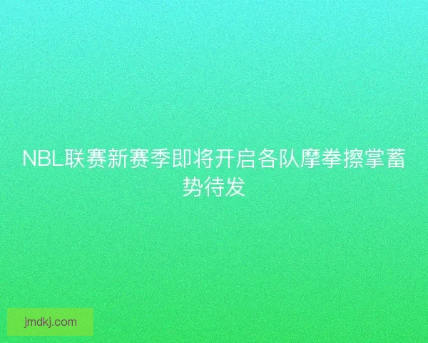 NBL联赛新赛季即将开启各队摩拳擦掌蓄势待发